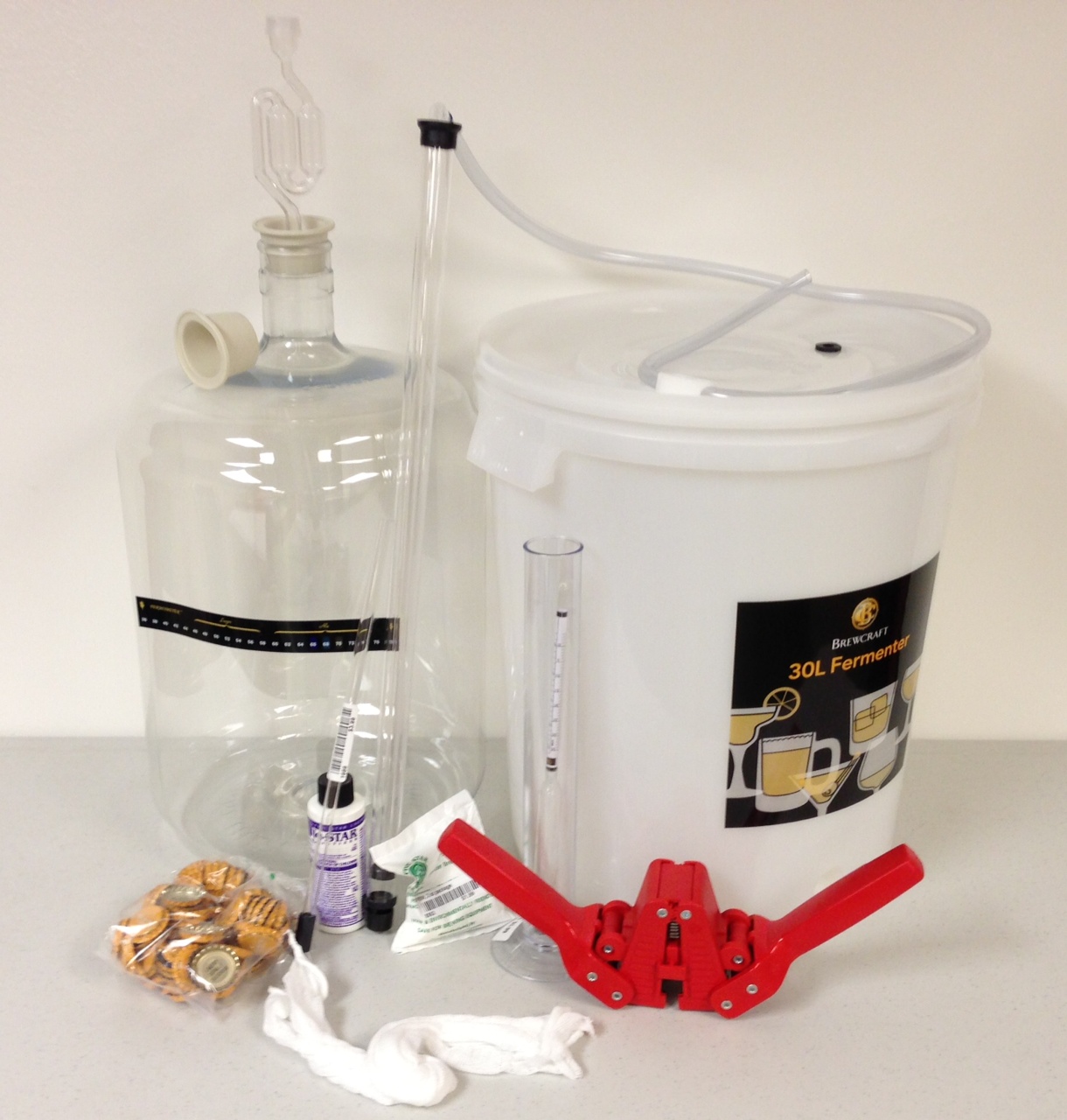 Beginning Beer Making Kit (Plastic) Bader Beer & Wine Supply